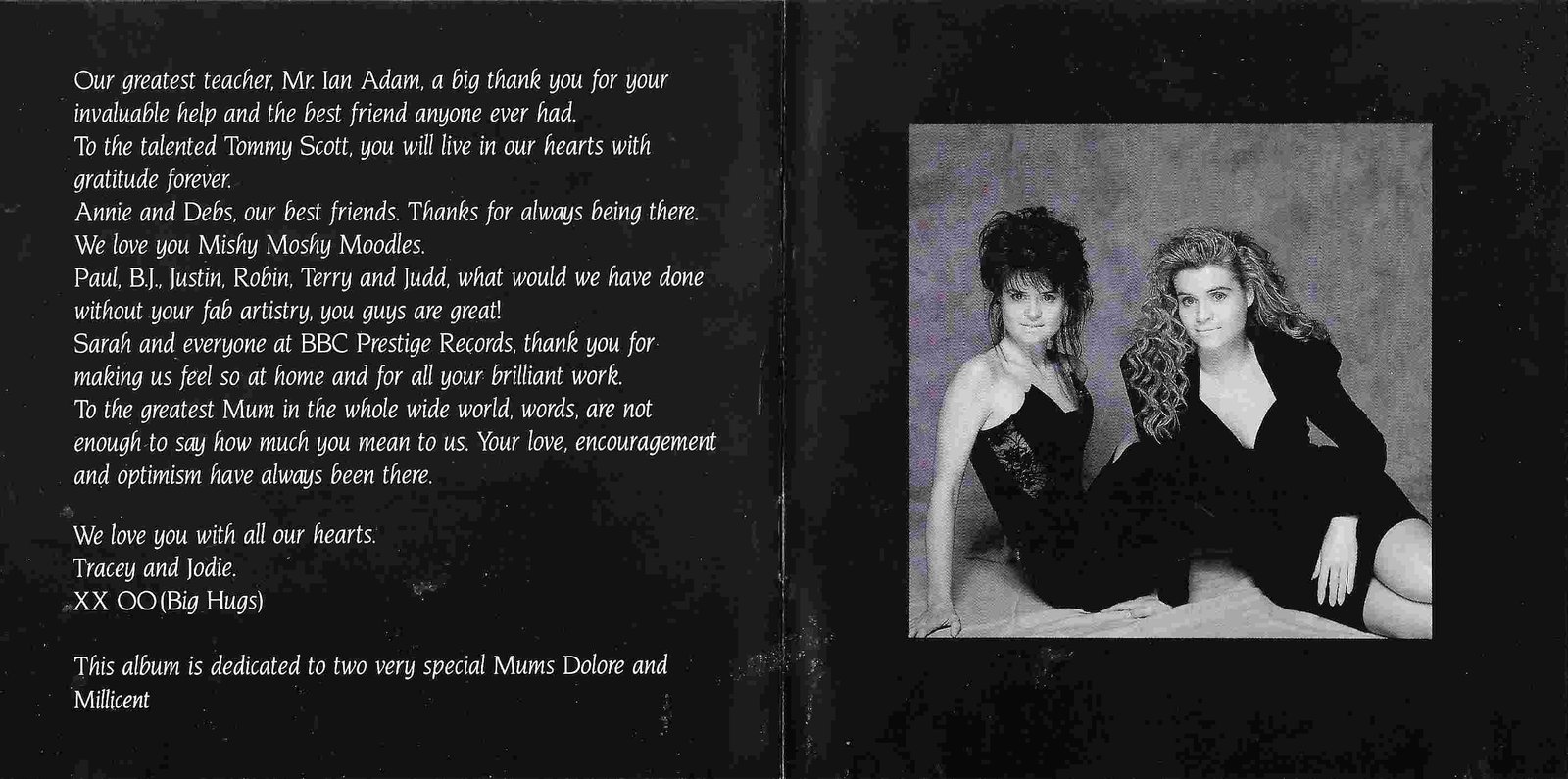 Middle of cover of CDPT 505